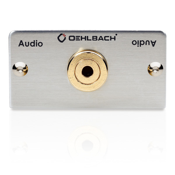 OEHLBACH MMT-C Audio-35 Cеребряный розетка