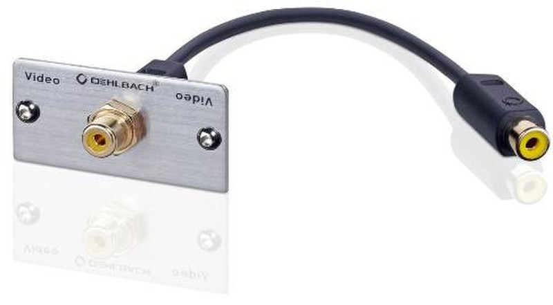 OEHLBACH 8816 RCA RCA Black,Silver