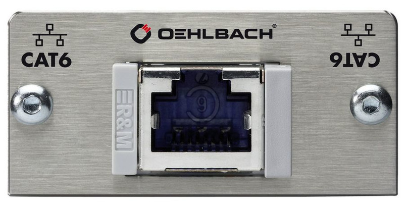 OEHLBACH 8865 RJ-45 Silver socket-outlet