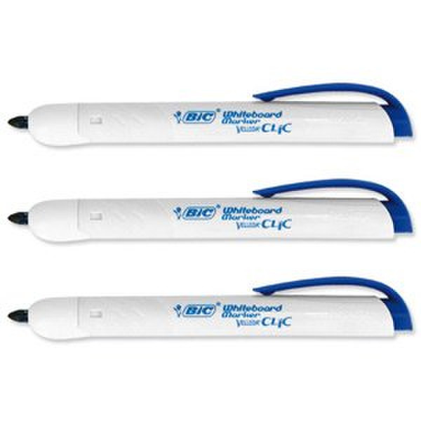 BIC Velleda CLiC Синий 12шт маркер