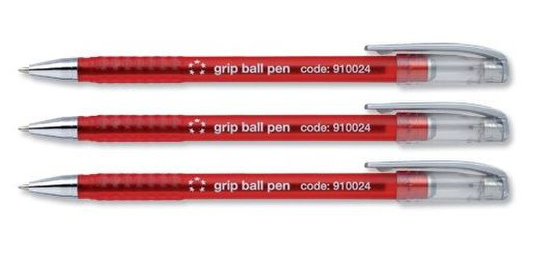 5Star 910024 Red 10pc(s) ballpoint pen
