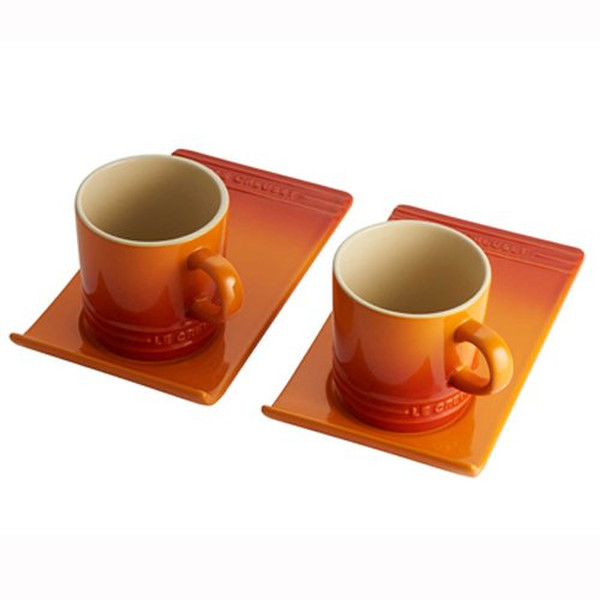 Le Creuset 9103612009 Orange 2Stück(e) Tasse & Becher