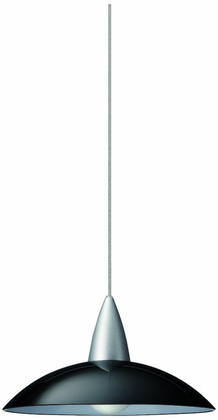 Massive Baldasso Hard mount E27 18W Black suspension lighting