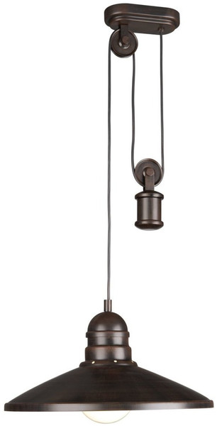 Massive Aki Hard mount E27 14W Black suspension lighting