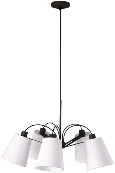 Massive Gauss Hard mount E14 Anthracite,White suspension lighting