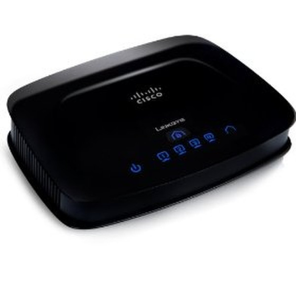 Linksys Powerline AV 4-Port Ethernet Adapter 200Mbit/s networking card