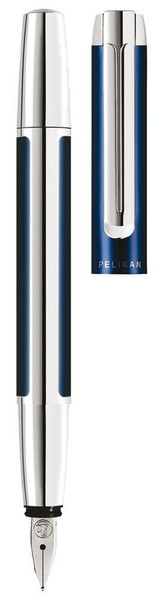 Pelikan 954909 Blau, Silber 1Stück(e) Füllfederhalter