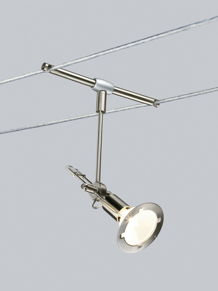 Paulmann Tangens Flexible mount GU5.3 35Вт Галоген Никелевый подвесная лампа