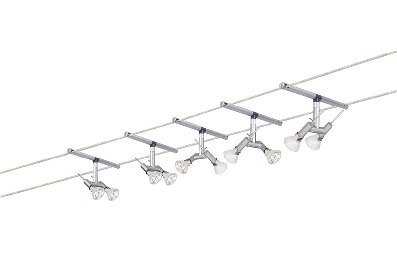 Paulmann Ginger Hard mount GU4 20W Halogen Chrome suspension lighting