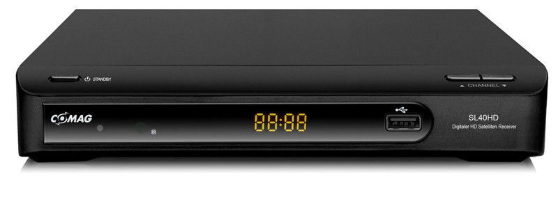 Comag SL 40 HD Satellite Full HD Black TV set-top box