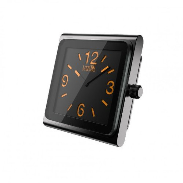 LUNATIK ABLK0-013 Bracelet Unisex Quartz Black,Orange watch
