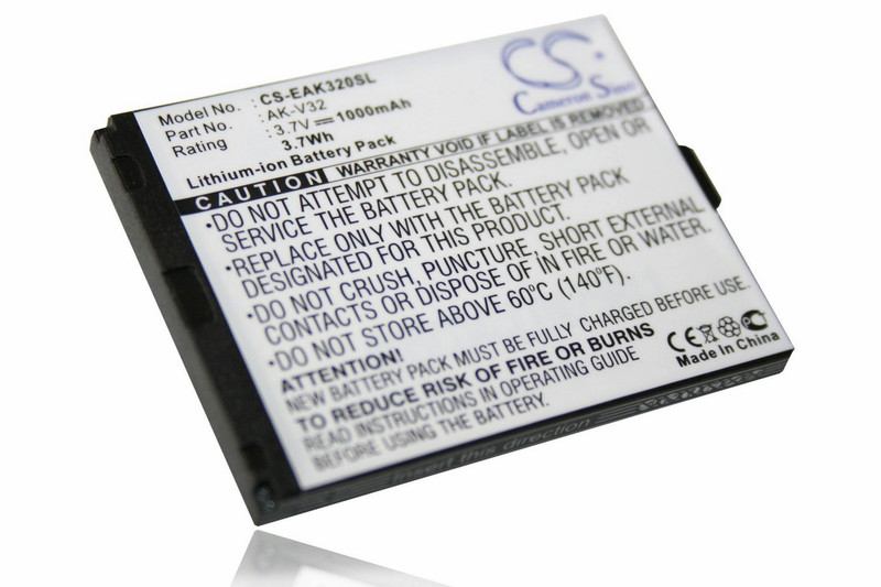 Emporia AK-V32 Lithium-Ion 1000mAh 3.7V rechargeable battery