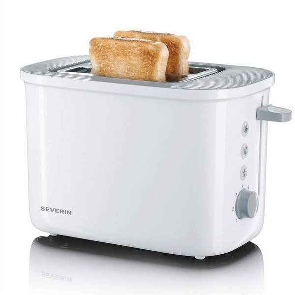 Severin AT 2212 2slice(s) 800W White toaster