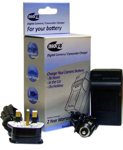 Inov-8 BCB1264 Auto/Indoor Black battery charger