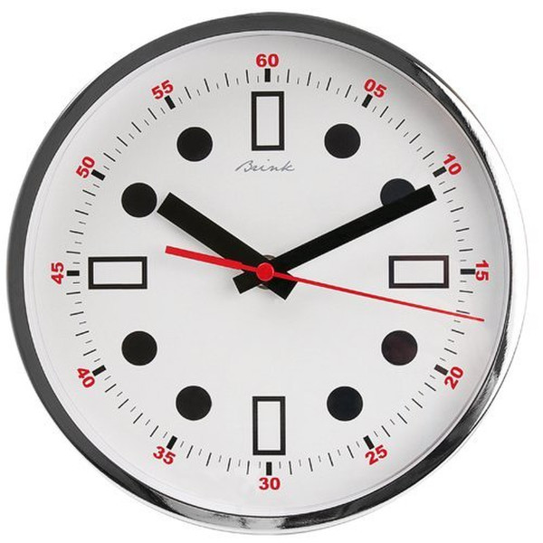 BRINK BR0466 Mechanical wall clock Circle White wall clock