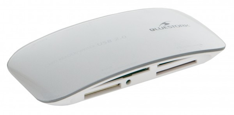 Bluestork BS-RDR-CARD/M USB 2.0 White card reader