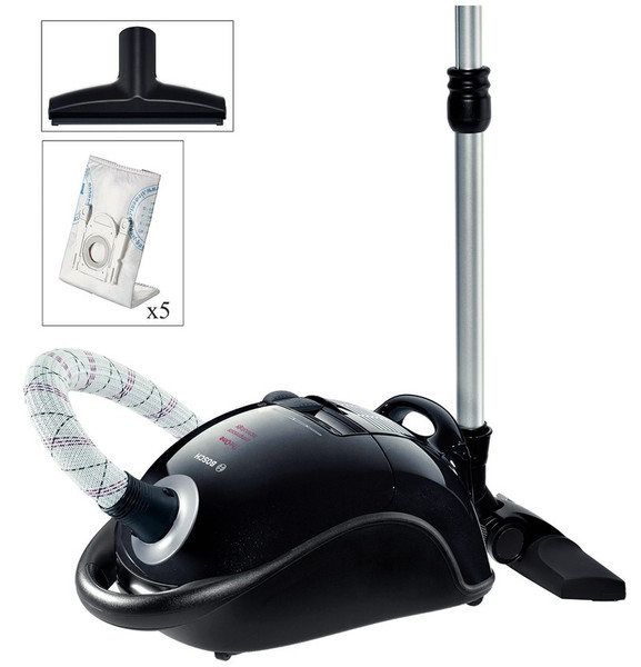 Bosch BSG81468 Zylinder-Vakuum 1400W Schwarz Staubsauger