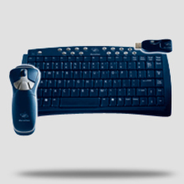 Gyration GO 2.4 Optical Air Mouse & Compact Keyboard Suite RF Wireless Tastatur