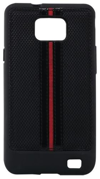 BLUEWAY DUALSOFT2SMI9100 Cover case Углерод, Красный чехол для мобильного телефона