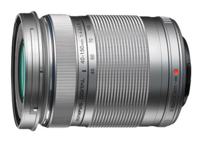 Olympus M.Zuiko Digital ED 40‑150mm 1:4.0‑5.6 R Systemkamera Telephoto zoom lens Silber