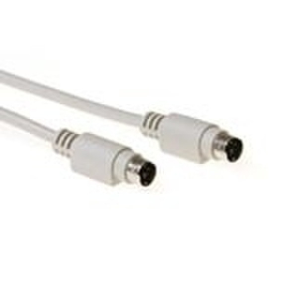 Advanced Cable Technology PS/2 Keyboard/Mouse cable, Ivory, 10m 10м кабель PS/2