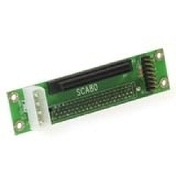 Intronics SCSI SCA 80 Pin female -@68 Pin Half Pitch D-sub F