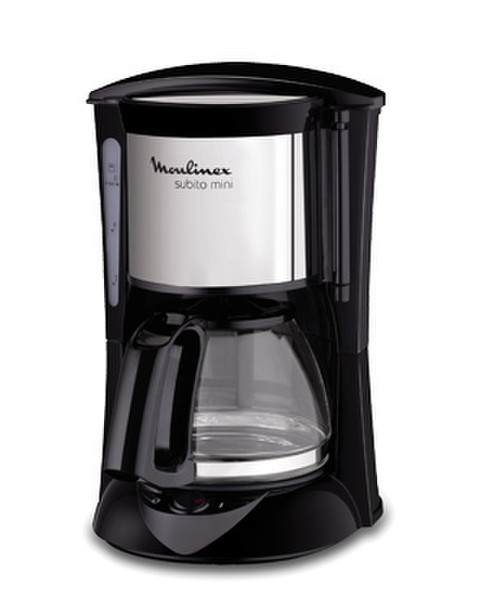Moulinex FG1508 Drip coffee maker 0.6L 6cups Black,Stainless steel coffee maker