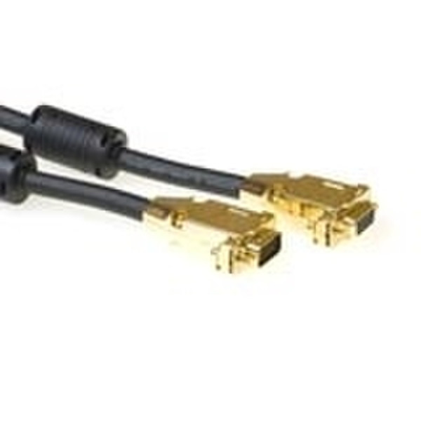 Intronics VGA extension cable M - F, SUPERIOR 3.0m 3м VGA (D-Sub) VGA (D-Sub) Черный VGA кабель