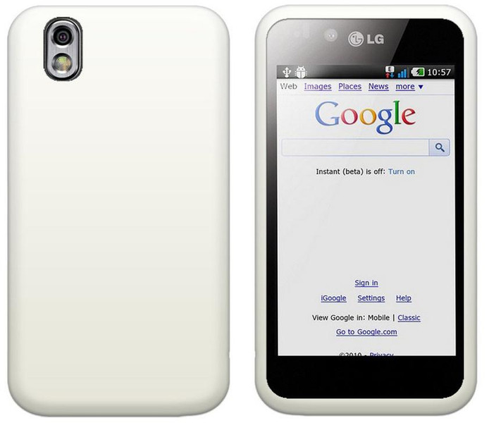 Blautel FSLOBB Cover case Белый чехол для мобильного телефона
