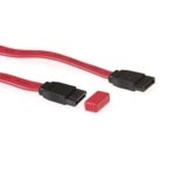 Advanced Cable Technology Serial ATA Data cable, straight, Red, 1.0m 1м Красный кабель SATA