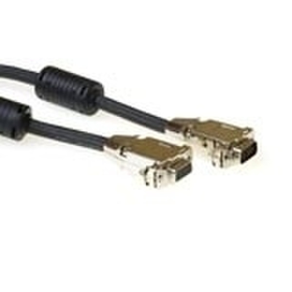 Intronics VGA extension cable M - F, PREMIUM 7.0m 7m VGA (D-Sub) VGA (D-Sub) Black VGA cable