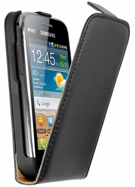 mumbi GALAXY-ACE-DUOS-TASC Flip case Black mobile phone case