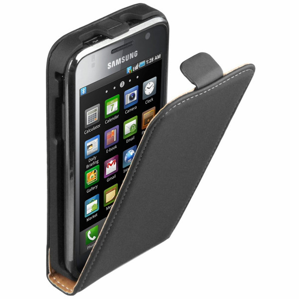 mumbi GALAXY-S-PLUS-FLIP-C Flip case Black mobile phone case