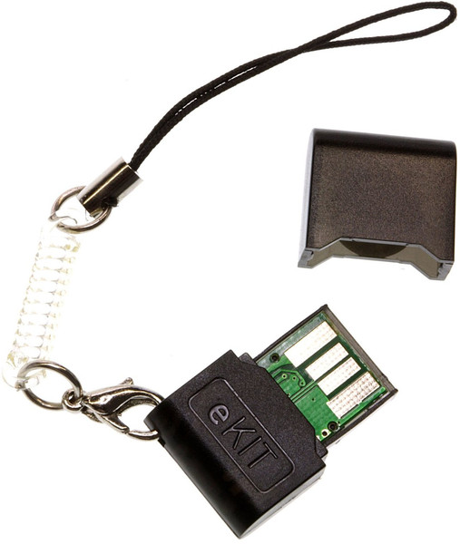 ekit GALS2CR USB 2.0 Черный устройство для чтения карт флэш-памяти