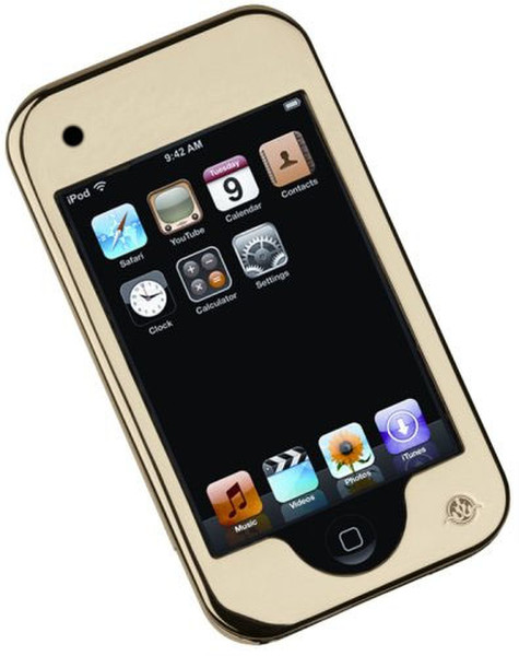 Gilty Couture GCA-AT-6411I Cover Gold MP3/MP4 player case