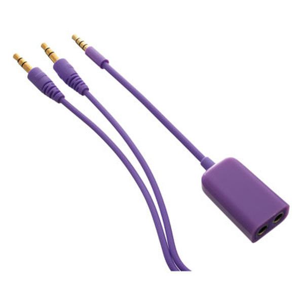 Groov-e GV-AC2-VT 3.5mm 3.5mm Violett