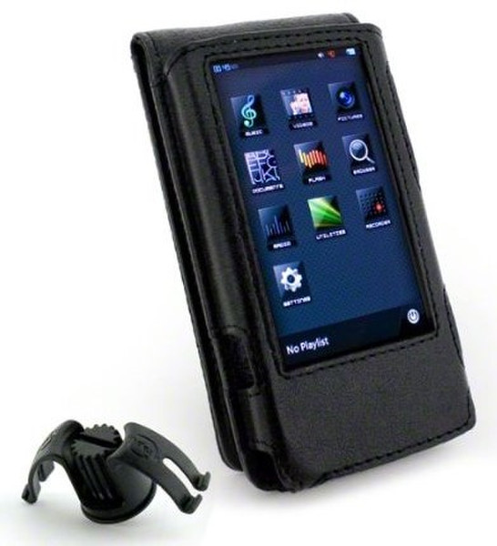 Tuff-Luv H5_17 Flip case Black MP3/MP4 player case