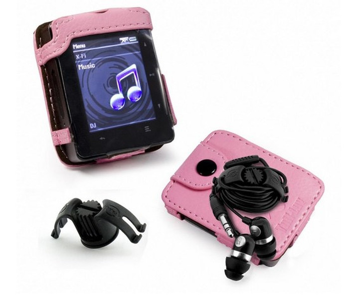 Tuff-Luv H6_16 Holster Pink MP3/MP4 player case