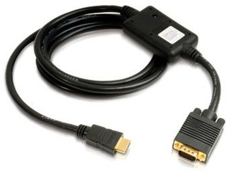 PureLink HDMI-D-Sub M-M 1.5m 1.5m HDMI D-sub (DB-25) Schwarz Videokabel-Adapter