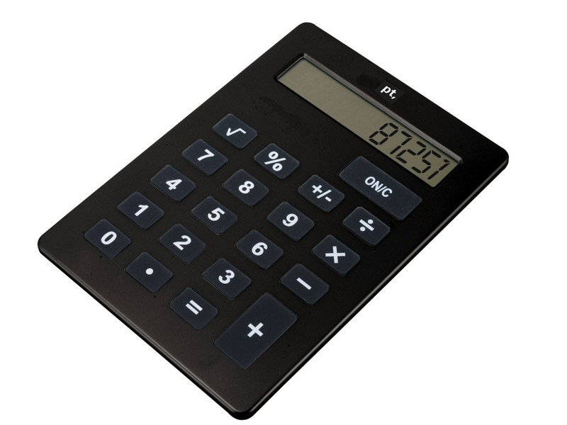 Wanted HK708BK Настольный Basic calculator Черный калькулятор