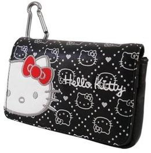 Hello Kitty HKFM024 Beuteltasche Schwarz Handy-Schutzhülle