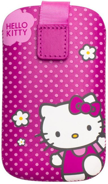 Hello Kitty HKPFU3 Ziehtasche Pink Handy-Schutzhülle