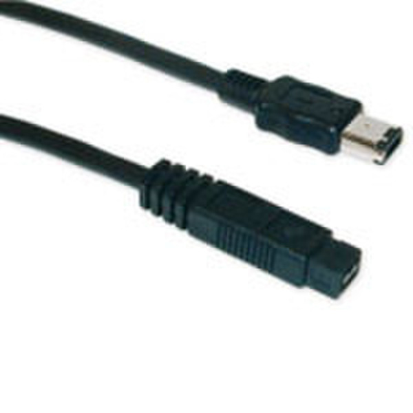 Advanced Cable Technology Firewire IEEE1394B cable 9/6 - 1.80m 1.80м Черный FireWire кабель
