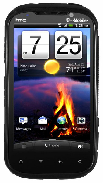 mumbi HTC-AMACE-HÜLLE Cover Black mobile phone case