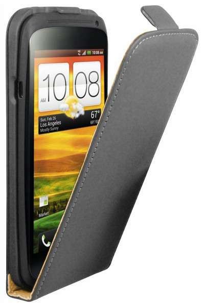 mumbi HTC-ONE-S-FLIP-CASE- Flip case Black mobile phone case