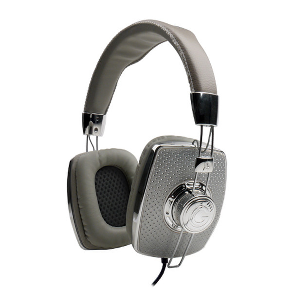 G-Cube Luxy 500 Binaural Head-band Silver