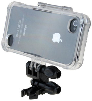 KitVision IP4BIKEMT Bicycle Passive holder Black,Transparent holder