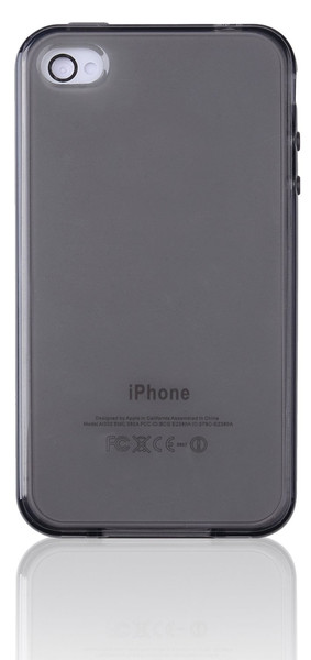 DGM ISC04-ZOZ2188 Cover case Черный, Полупрозрачный чехол для мобильного телефона