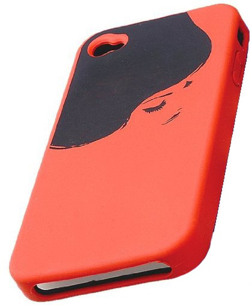 DGM ISF02-ZOZ26GZ4 Cover case Schwarz, Rot Handy-Schutzhülle