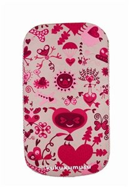 Kukuxumusu KUFM109 Портфель Розовый, Красный чехол для мобильного телефона